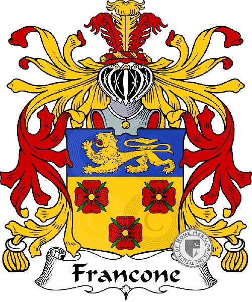 Escudo de la familia Francone
