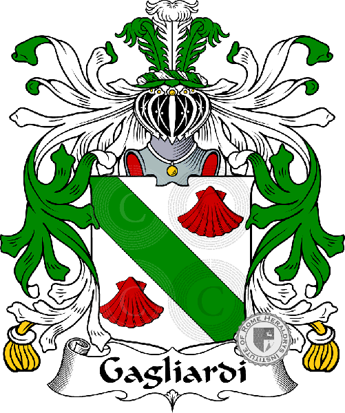 Wappen der Familie Gagliardi