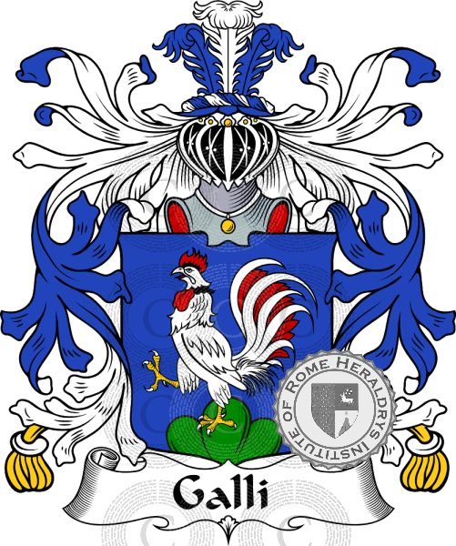 Escudo de la familia Galli