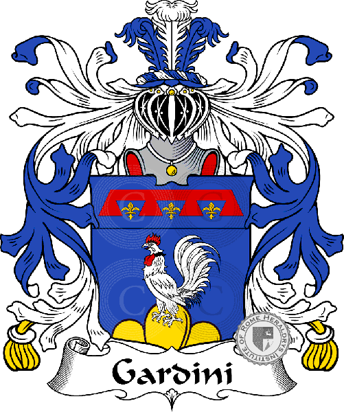 Wappen der Familie Gardini