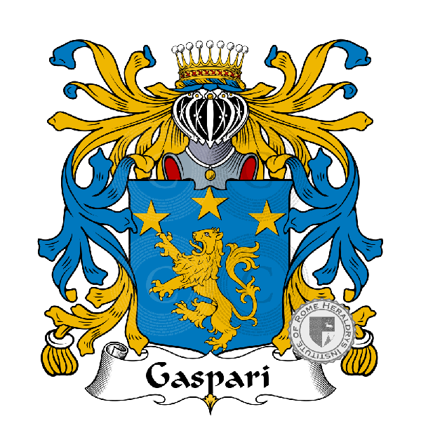 Brasão da família Gaspari