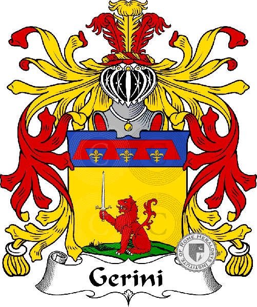 Coat of arms of family Gerini