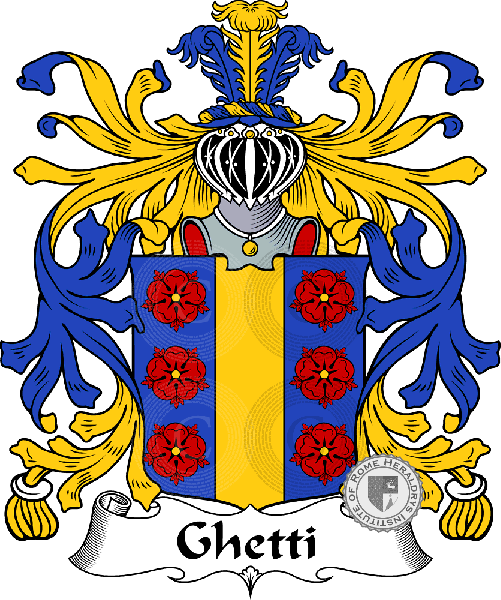 Escudo de la familia Ghetti