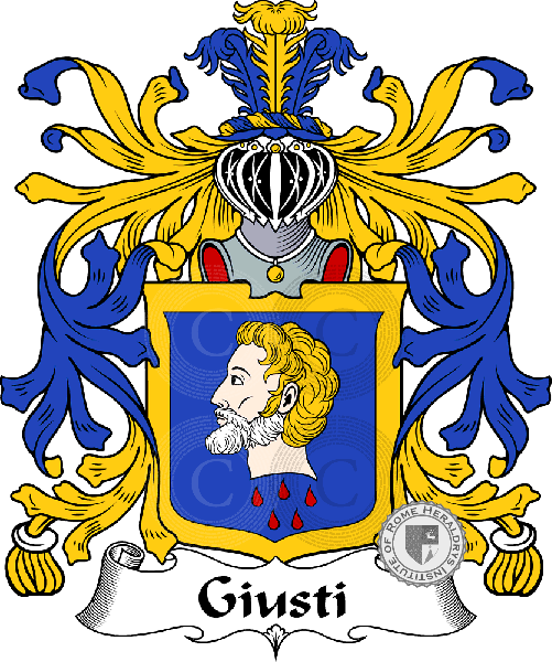 Escudo de la familia Giusti