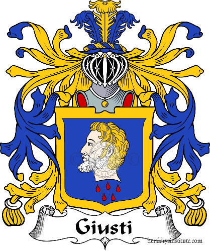 Coat of arms of family Giusti