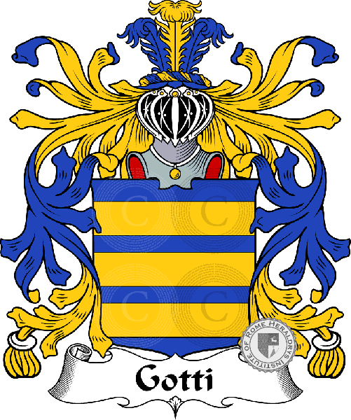Coat of arms of family Gotti