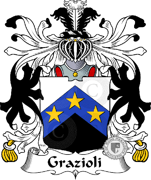Escudo de la familia Grazioli