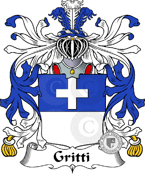 Coat of arms of family Gritti
