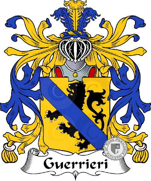 Coat of arms of family Guerrieri
