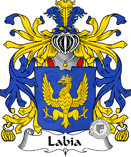 Wappen der Familie Labia   ref: 35447