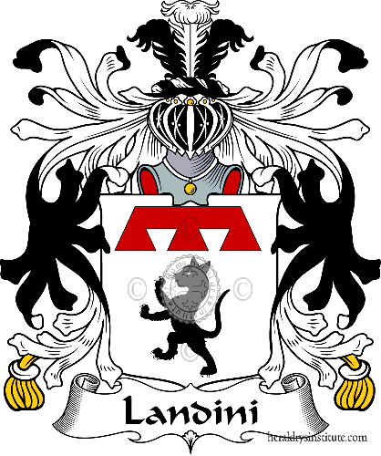 Coat of arms of family Landini