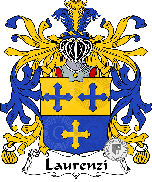 Coat of arms of family Laurenzi