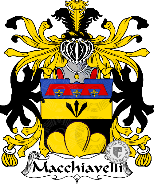 Coat of arms of family Macchiavelli