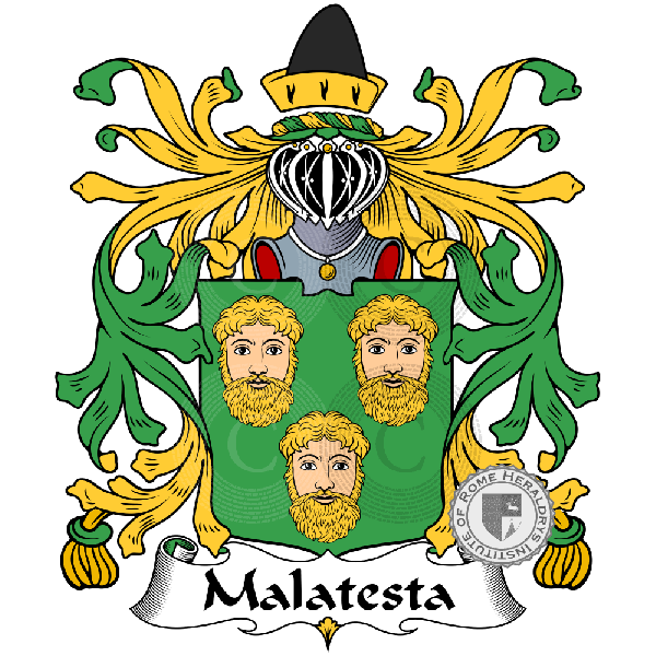 Escudo de la familia Malatesta