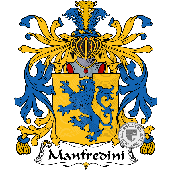 Brasão da família Manfredini