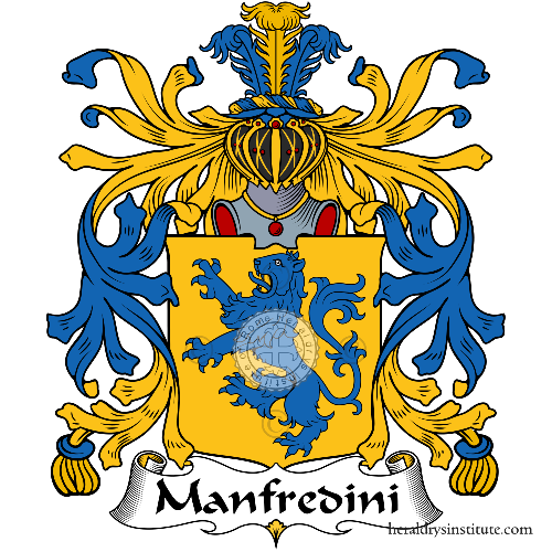 Coat of arms of family Manfredini