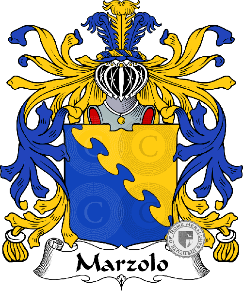 Escudo de la familia Marzolo