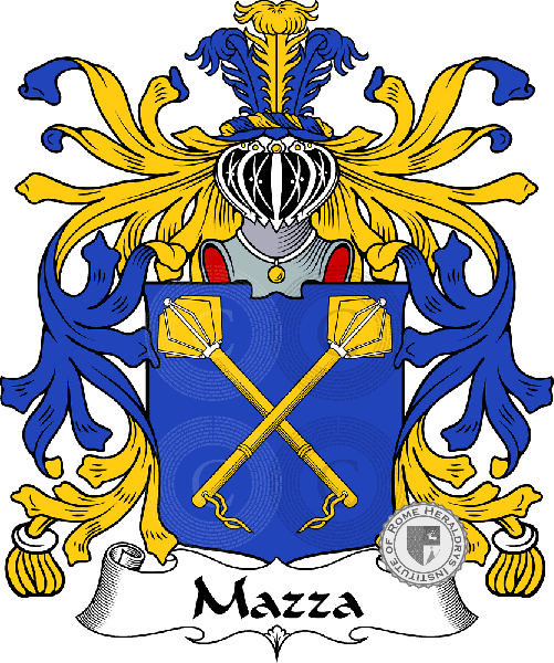Wappen der Familie Mazza