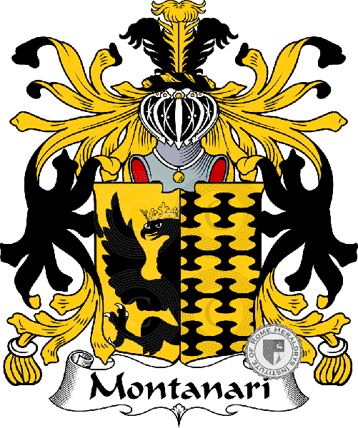 Escudo de la familia Montanari