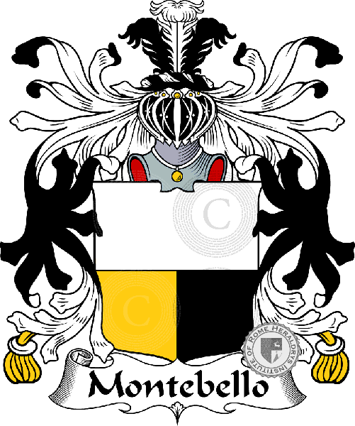 Escudo de la familia Montebello