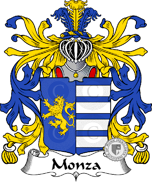 Coat of arms of family Monza