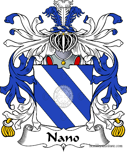 Coat of arms of family Nano