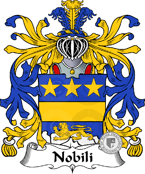 Escudo de la familia Nobili