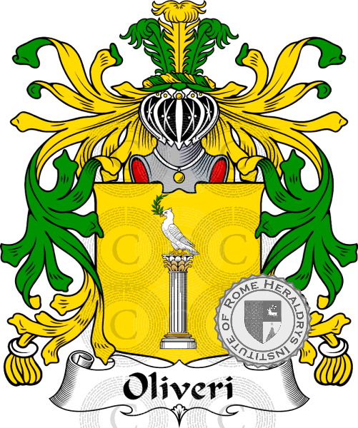 Brasão da família Oliveri