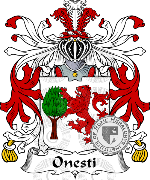 Escudo de la familia Onesti