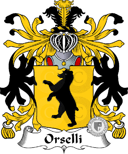 Brasão da família Orselli