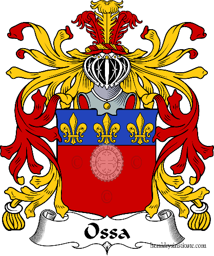 Coat of arms of family Ossa