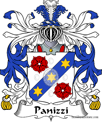 Coat of arms of family Panizzi