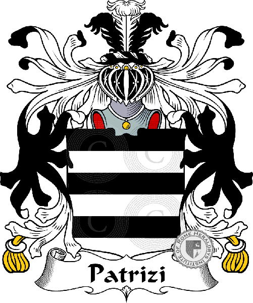 Coat of arms of family Patrizi