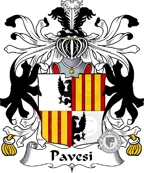 Wappen der Familie Pavesi