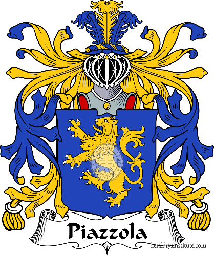 Brasão da família Piazzola
