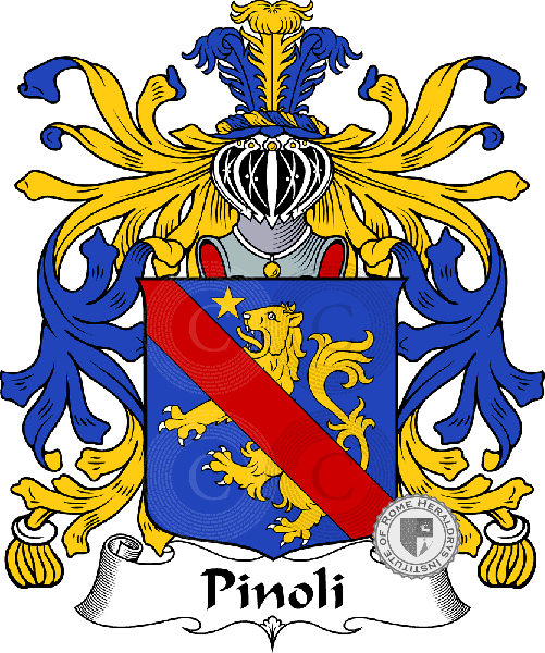 Coat of arms of family Pinoli