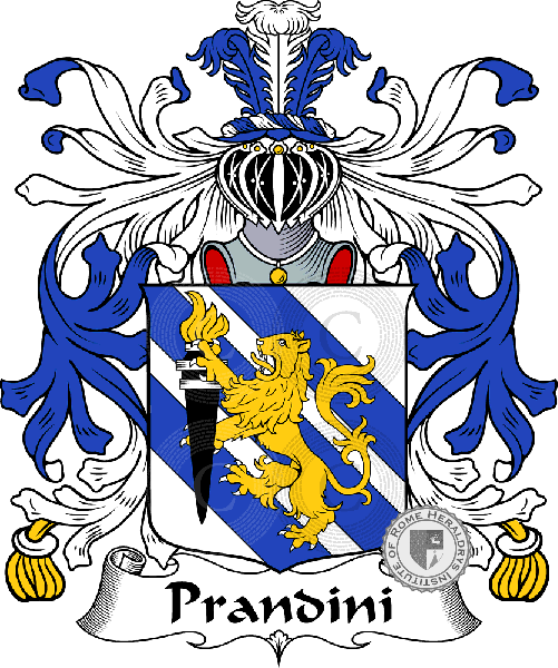 Coat of arms of family Prandini