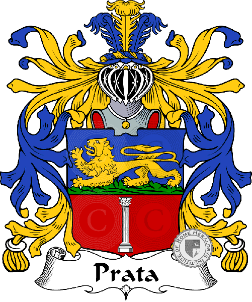 Coat of arms of family Prata