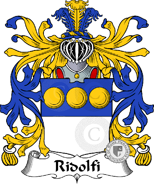Coat of arms of family Ridolfi