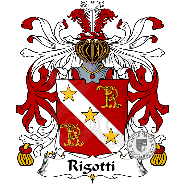 Brasão da família Rigotti   ref: 35808