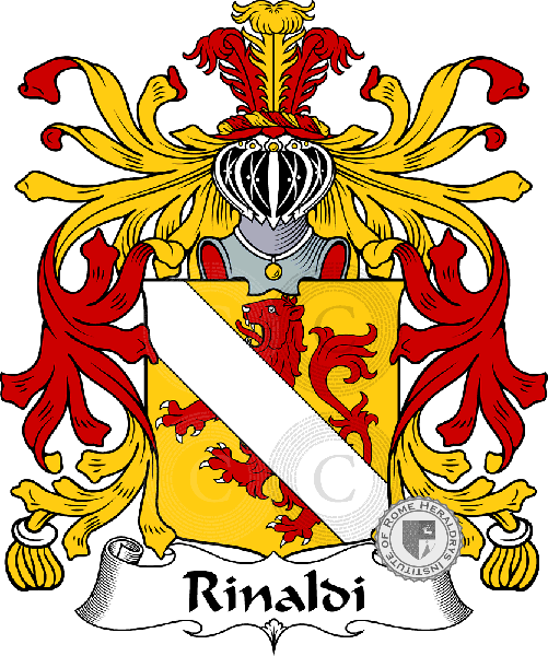 Escudo de la familia Rinaldi