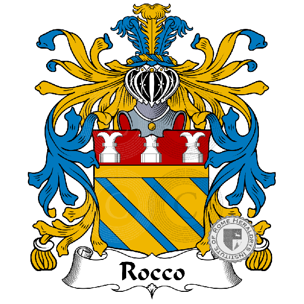 Escudo de la familia Rocco