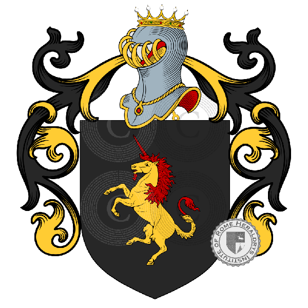 Coat of arms of family Roma