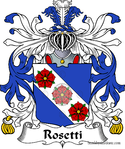 Coat of arms of family Rosetti