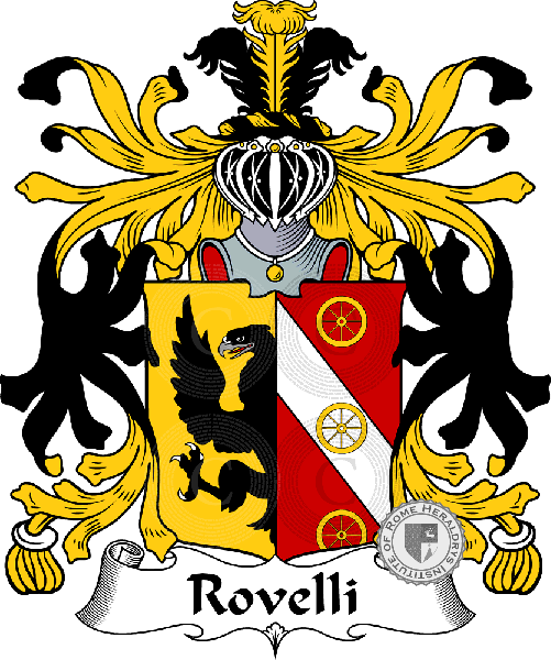 Brasão da família Rovelli