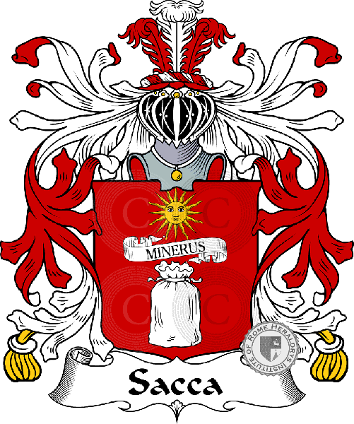 Wappen der Familie Sacca
