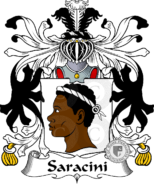 Brasão da família Saracini