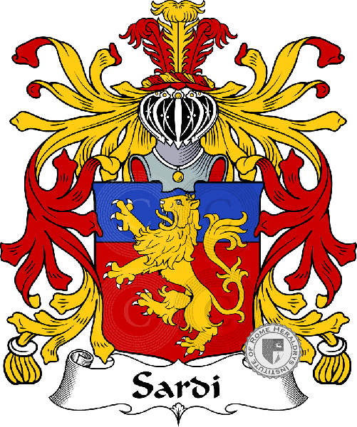 Escudo de la familia Sardi