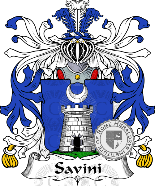 Coat of arms of family Savini