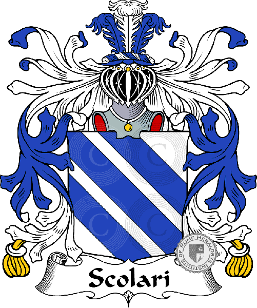 Coat of arms of family Scolari